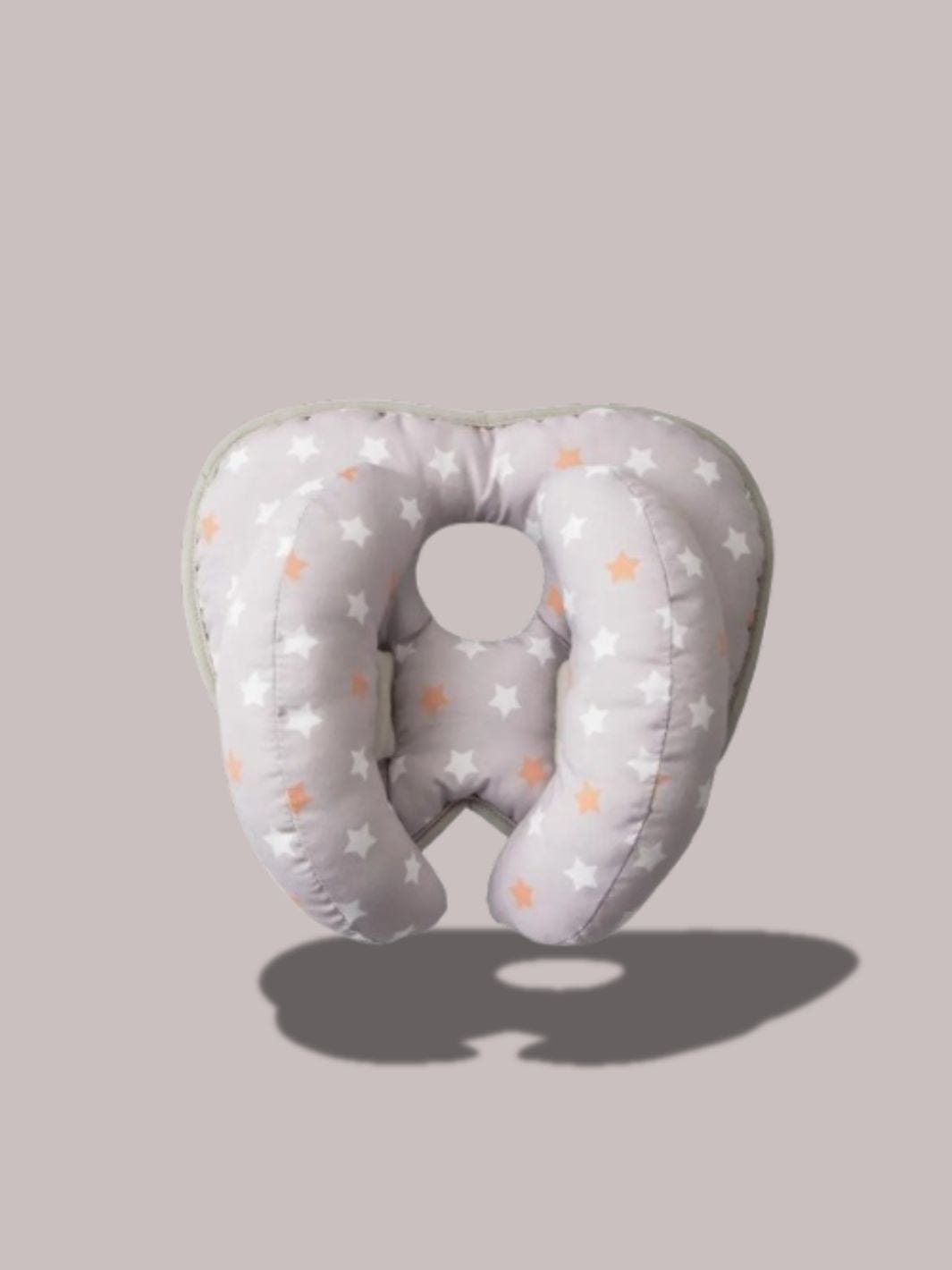 Coussin Anti Tête Plate Gris Clair