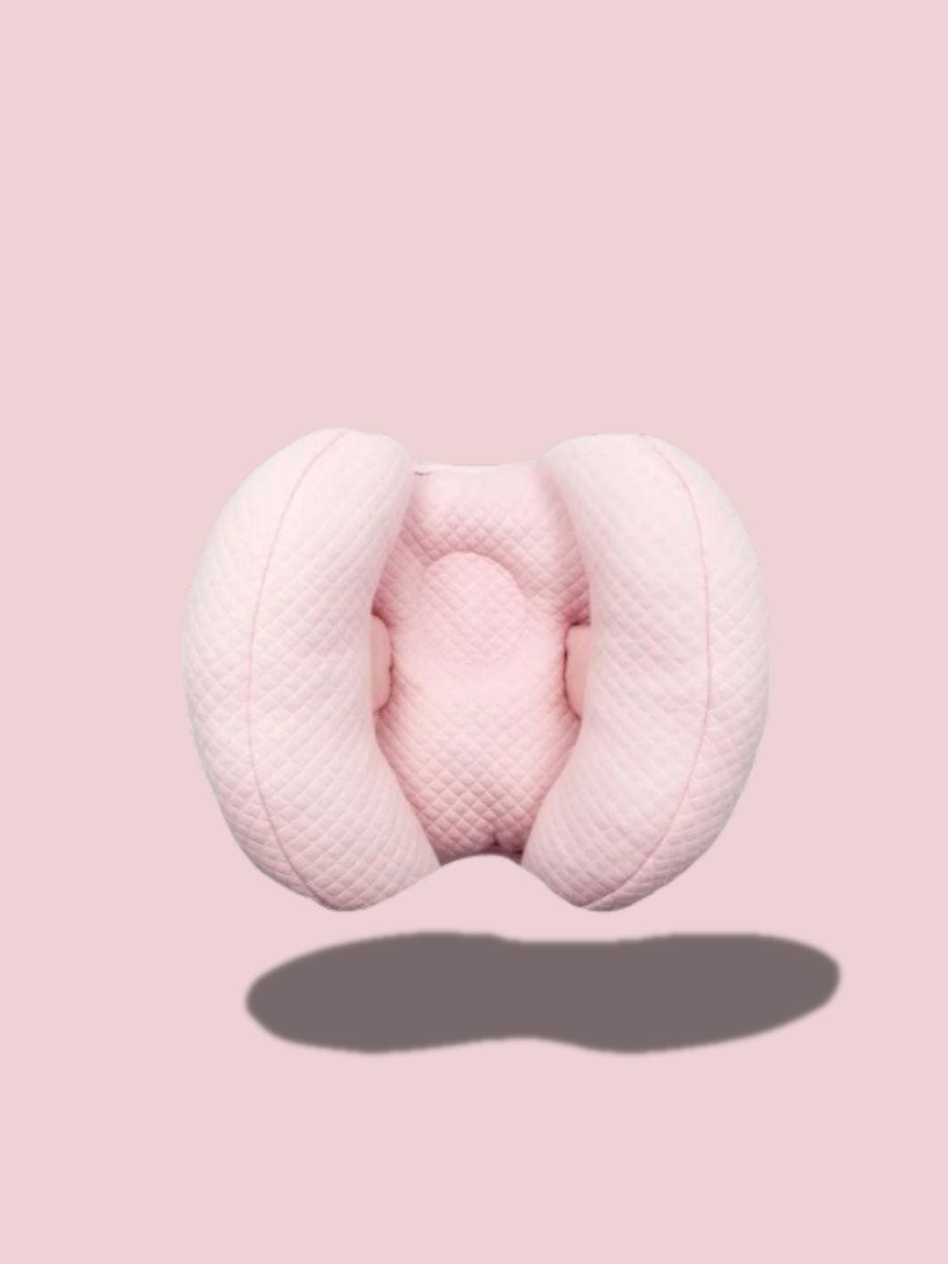 Coussin Anti Tête Plate Rose