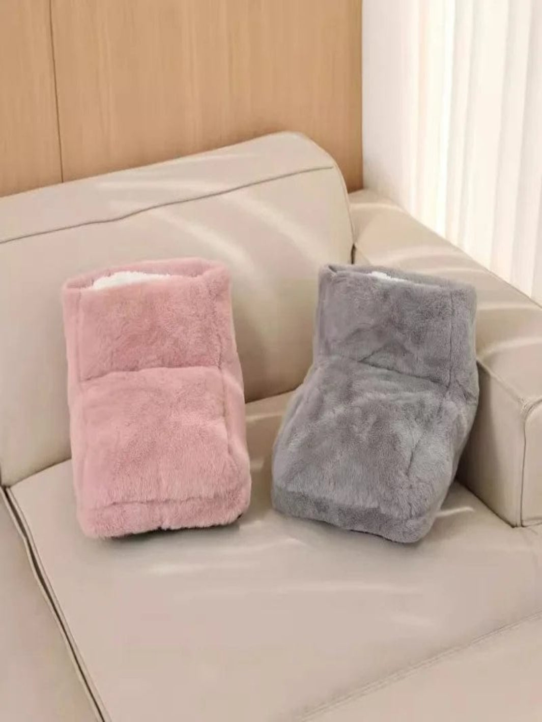 Coussin Chauffant <br> Gris