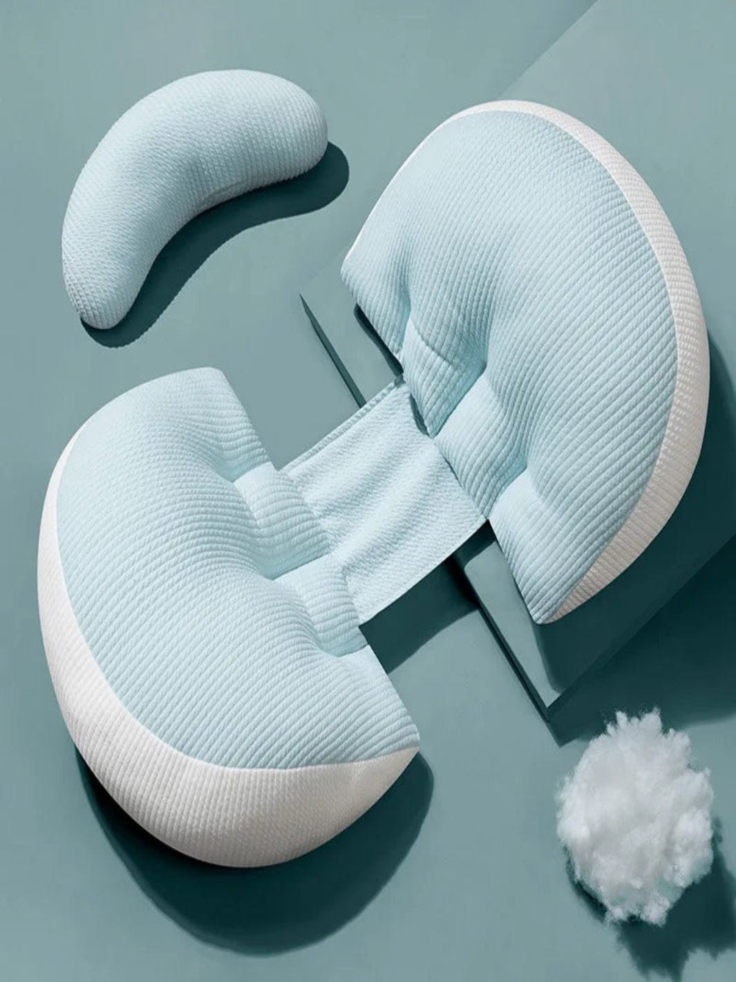 Coussin d'Allaitement Bleu Ciel