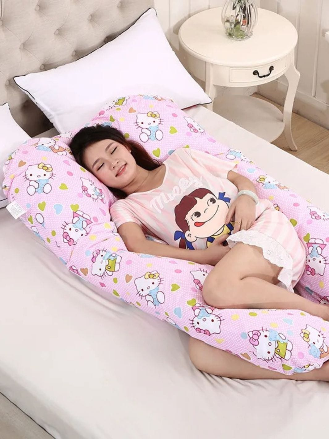Coussin de Grossesse Hello Kitty