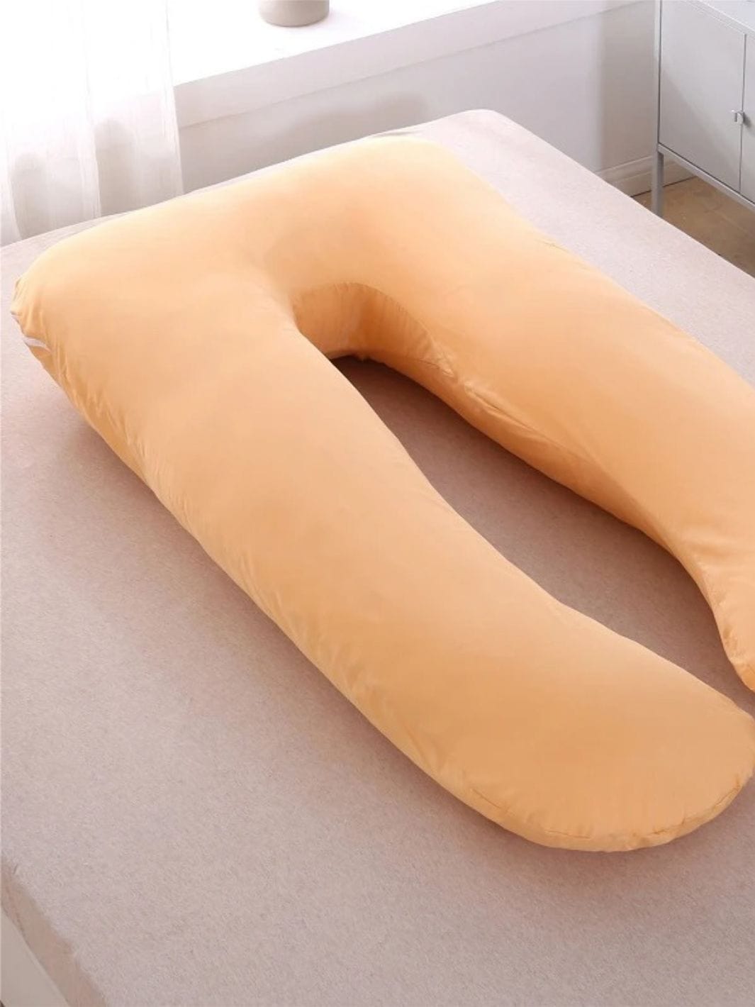 Coussin de Grossesse Orange Clair
