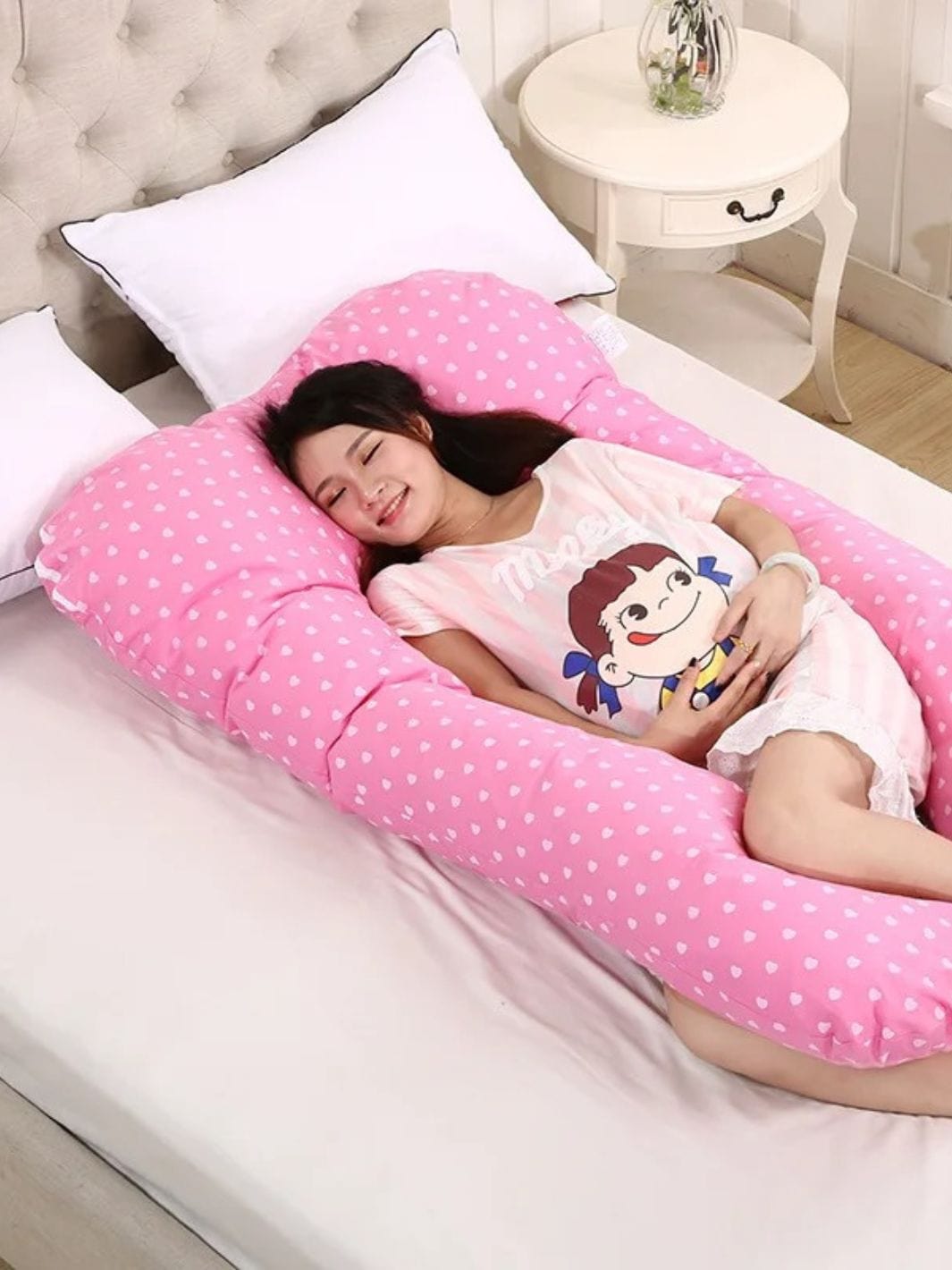 Coussin de Grossesse Rose Clair