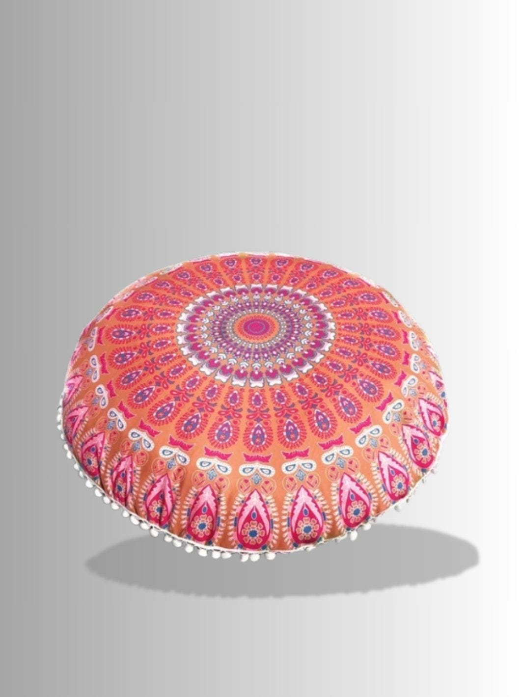 Coussin de Méditation Rose Orange