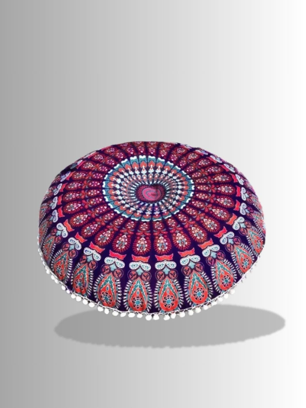 Coussin de Méditation Rouge