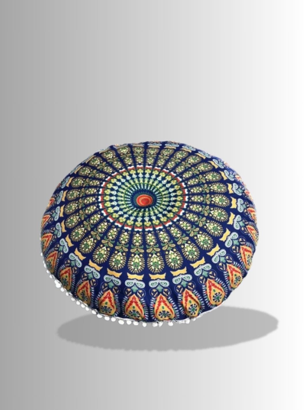 Coussin de Méditation Vert Bleu