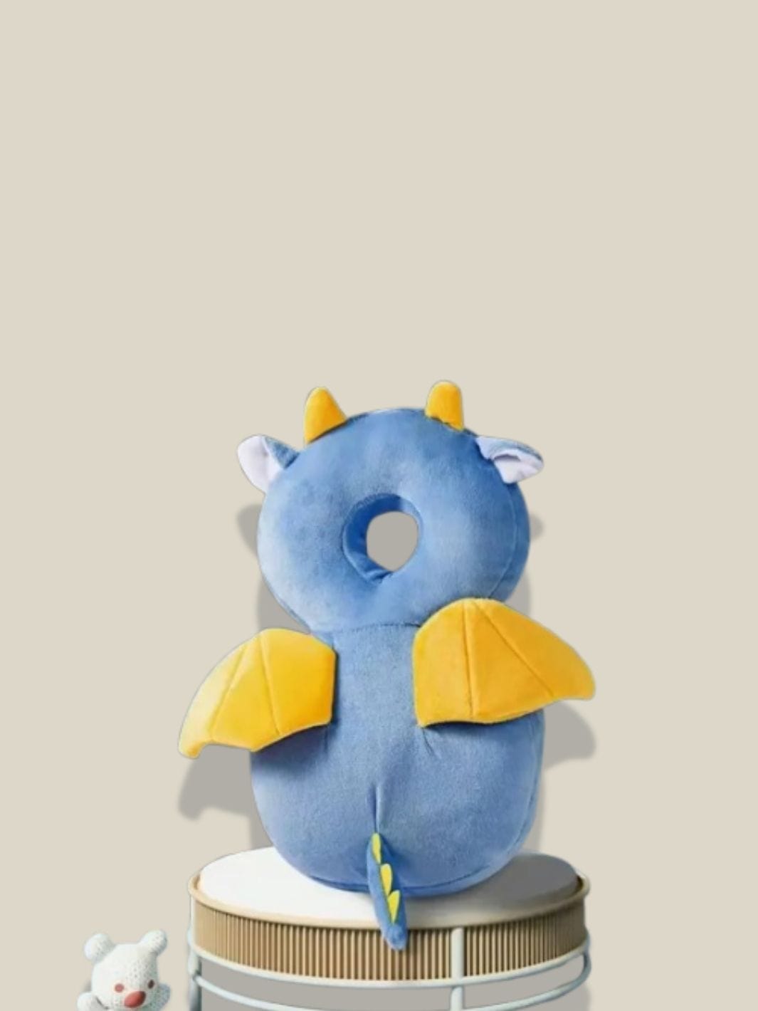 Coussin de Protection Anti Chute Bébé Dragon Bleu