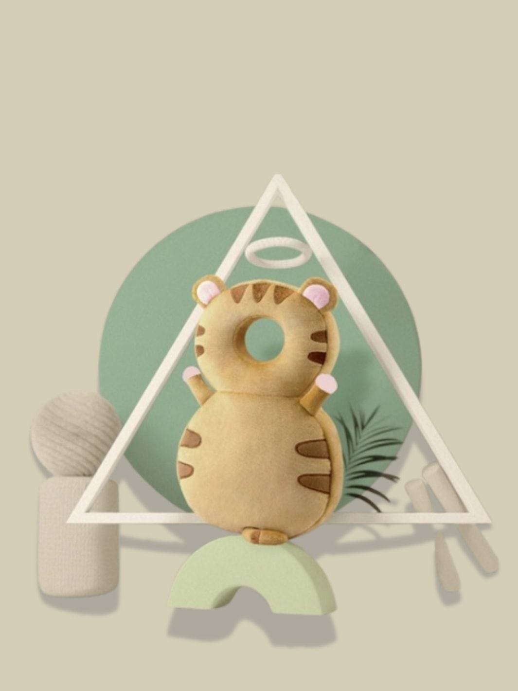 Coussin de Protection Anti Chute Bébé Tigre