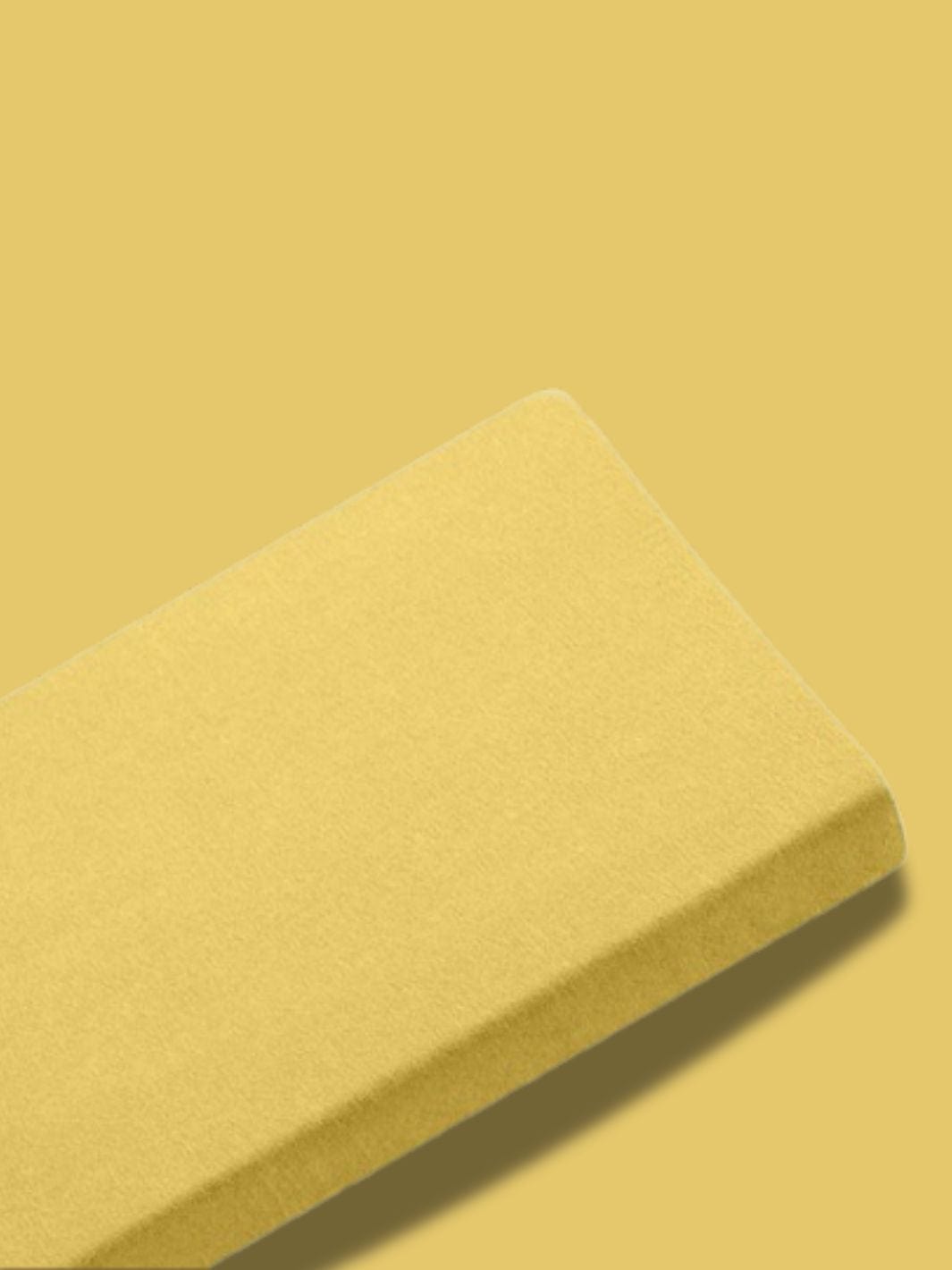 Coussin Extérieur Imperméable Jaune