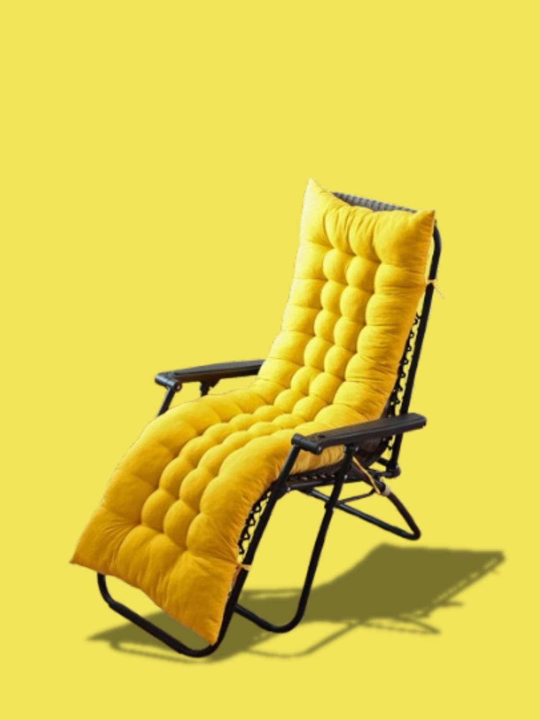 Coussin Extérieur Jaune