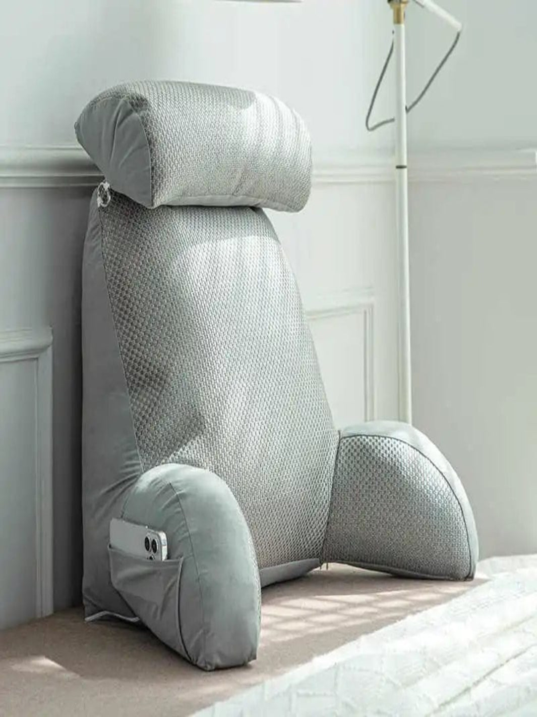 Coussin pour Canapé Gris Clair