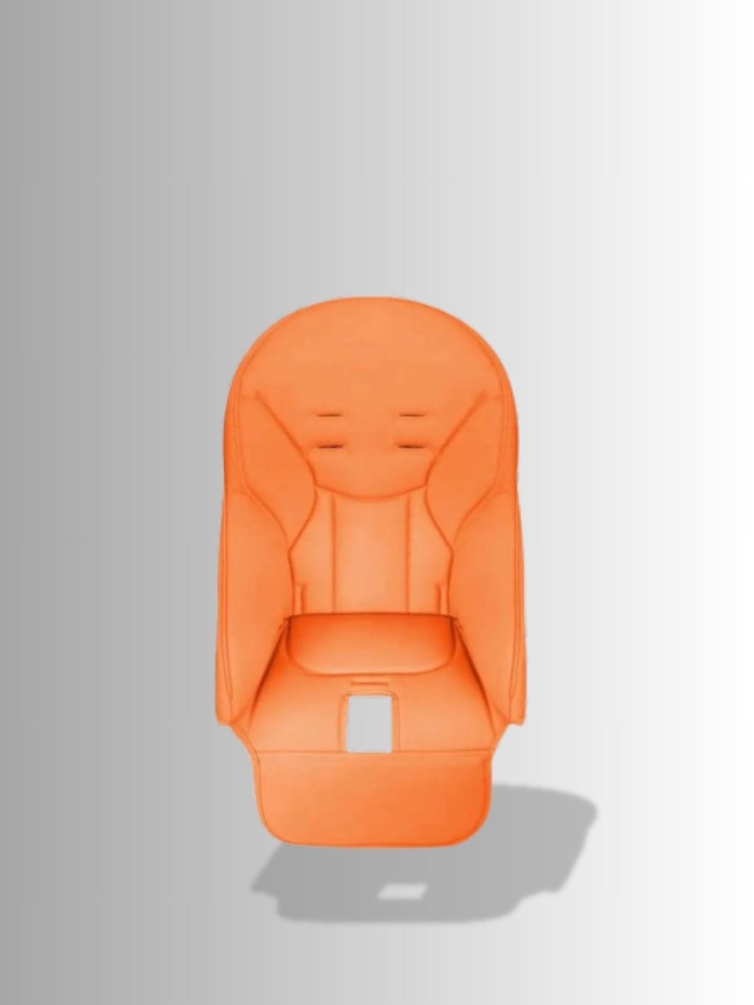 Coussin pour Chaise Haute Orange