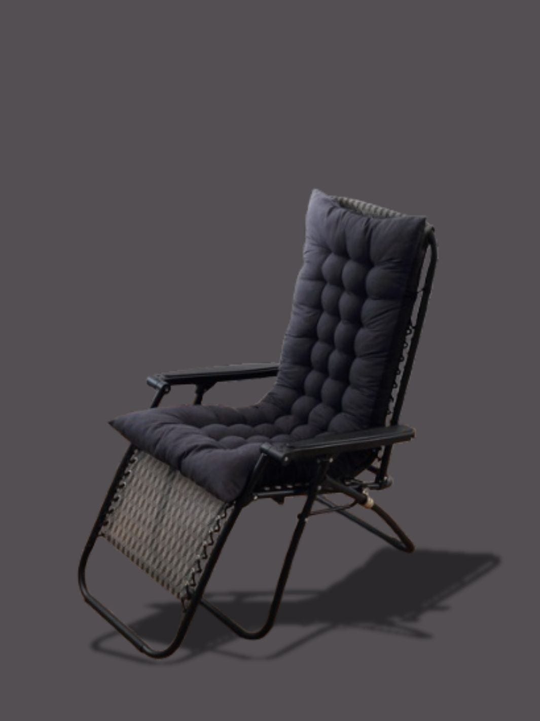 Coussin pour Salon de Jardin <br> Noir