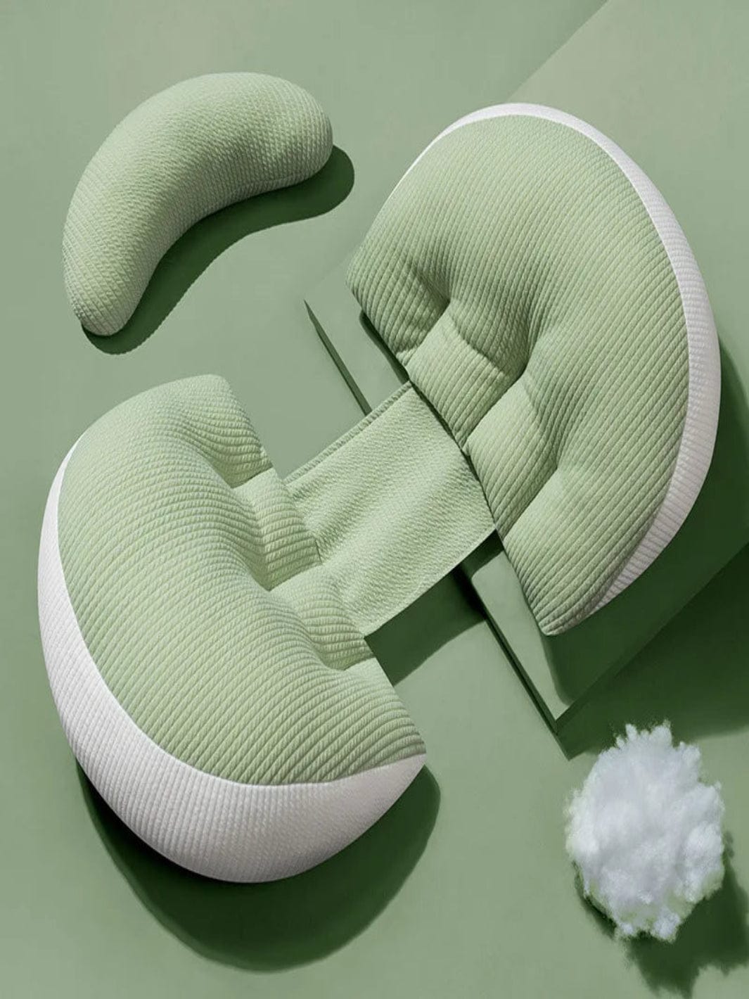 Coussin d'Allaitement Vert Foncé